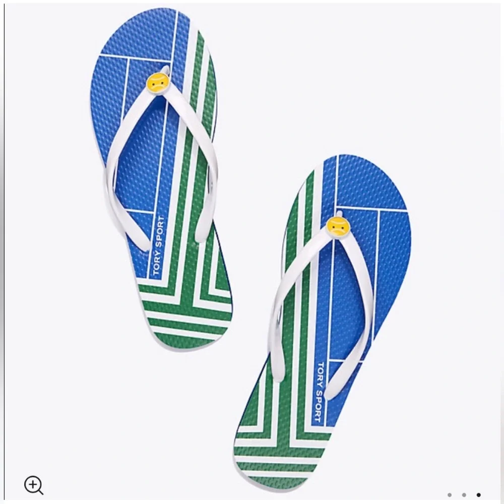 🆕 Tory Burch Tory Sport Tennis Thin Flip Flop